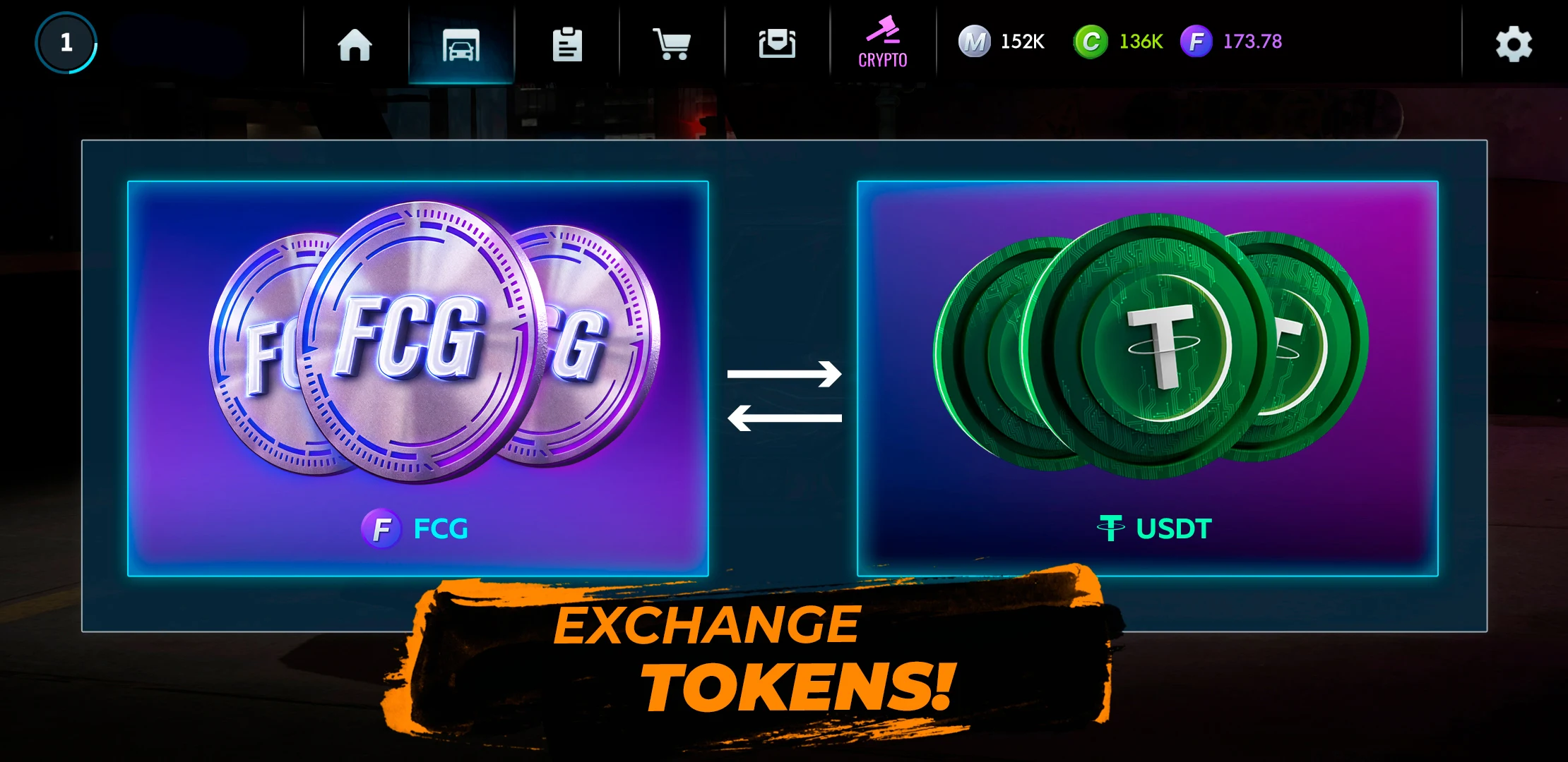 Action - Crypto Race screenshot