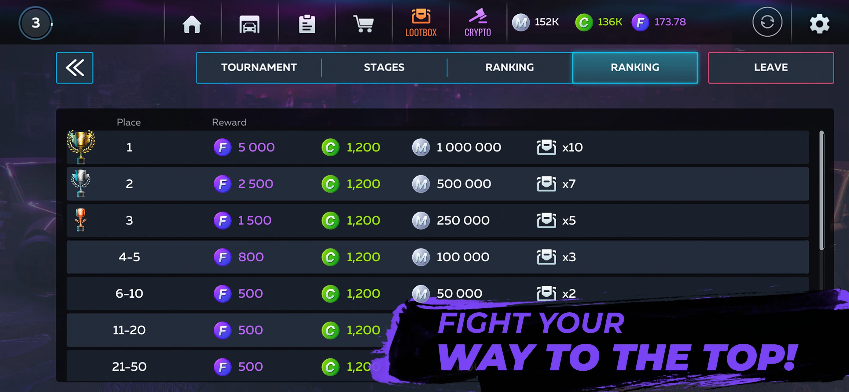 Action - Crypto Race screenshot
