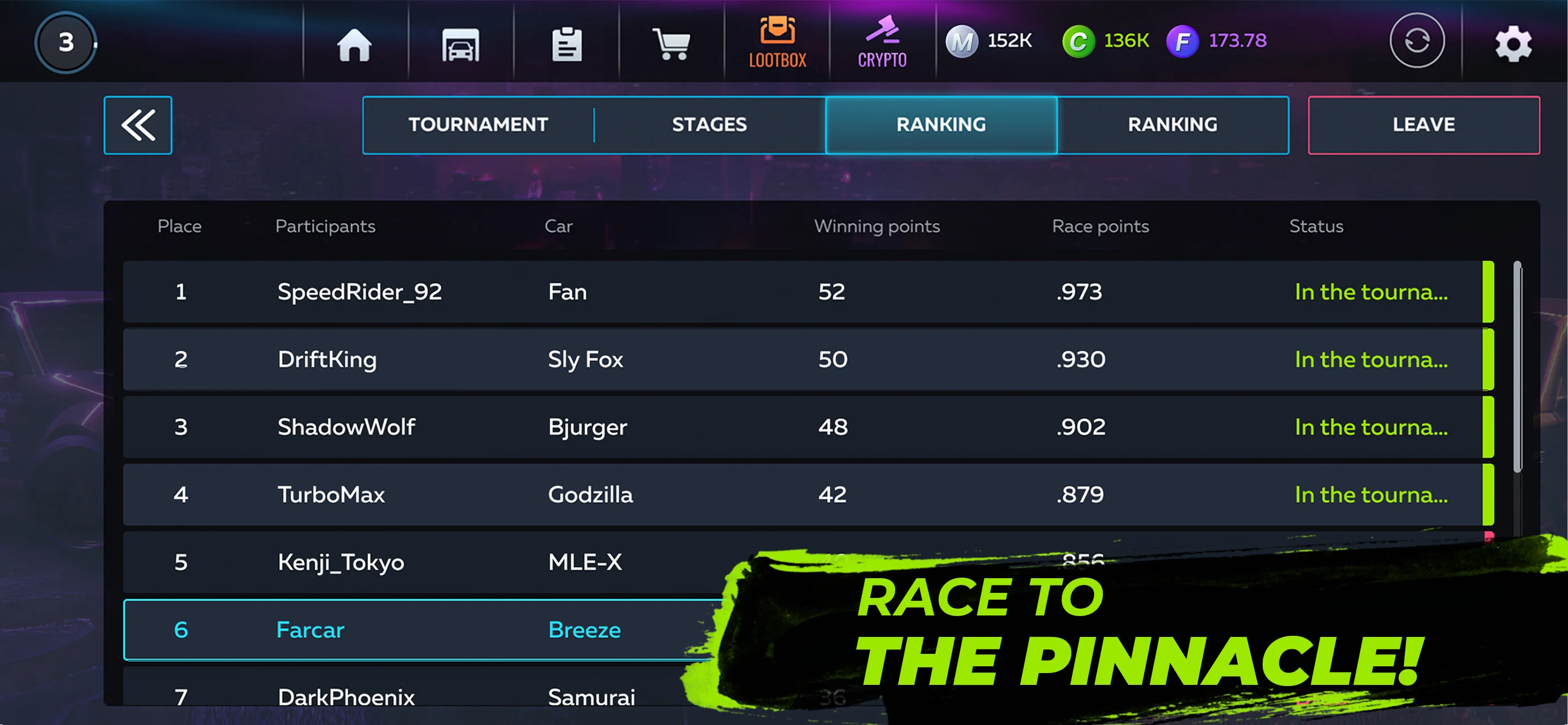 Action - Crypto Race screenshot